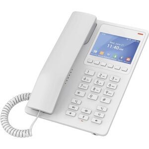 Grandstream GHP630 Compact 3.5" Hotel IP Phone, 2 Lines & 2 SIP Accounts - White